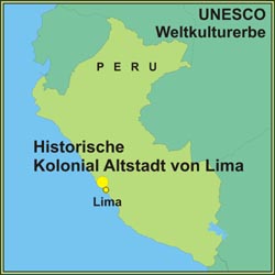 Historische Kolonial-Altstadt von Lima