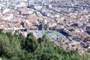 Cuso von oben – Mitten in „Imkaland“ – Blick auf die Plaza Major und die Kathedrale